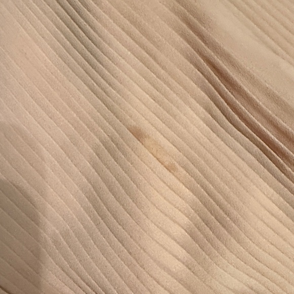 J. Crew Soft Pink accordion Pleated full  Skirt - Picture 6 of 6